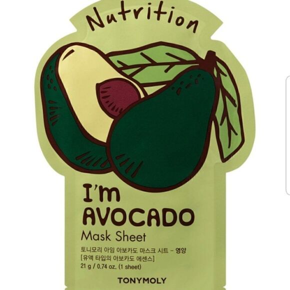 $4💥  TONYMOLY I'm Real Avocado Mask Sheet - Picture 3 of 3